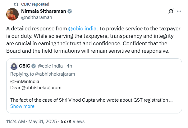 Delhi GST Registration: जीएसटी पंजीकरण में देरी के सोशल मीडिया दावों को सीबीआईसी ने किया खारिज Delhi GST Registration: CBIC dismisses social media claims of delay in GST registration