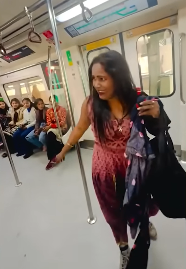 Viral video exposes the truth: Reel culture flouting rules in Delhi Metro
