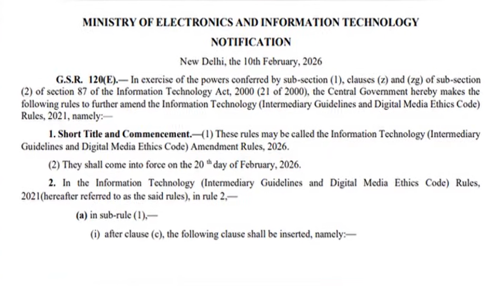 Government's major attack on AI and Deepfake: Social media must remove fake content within 3 hours
