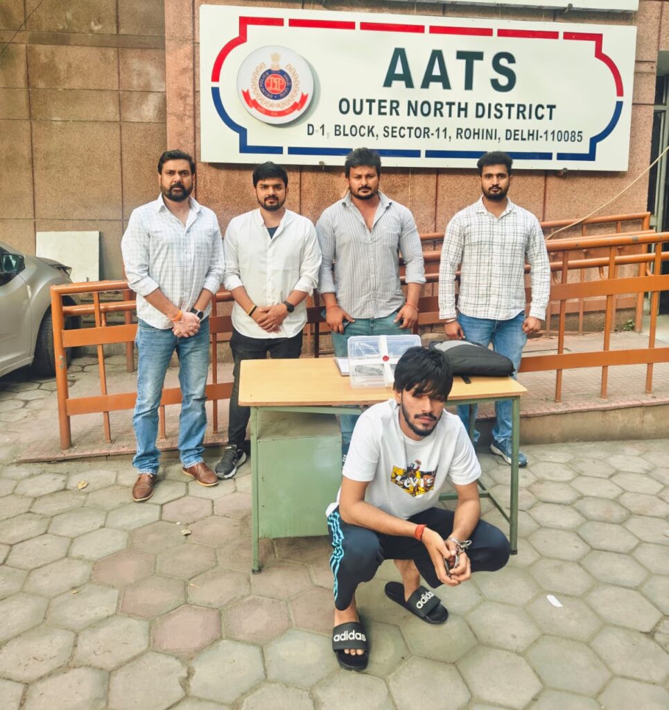 दिल्ली पुलिस की बड़ी कार्रवाई: सोनू दरियापुर गैंग का वांछित अपराधी गिरफ्तार, पिस्टल बरामद