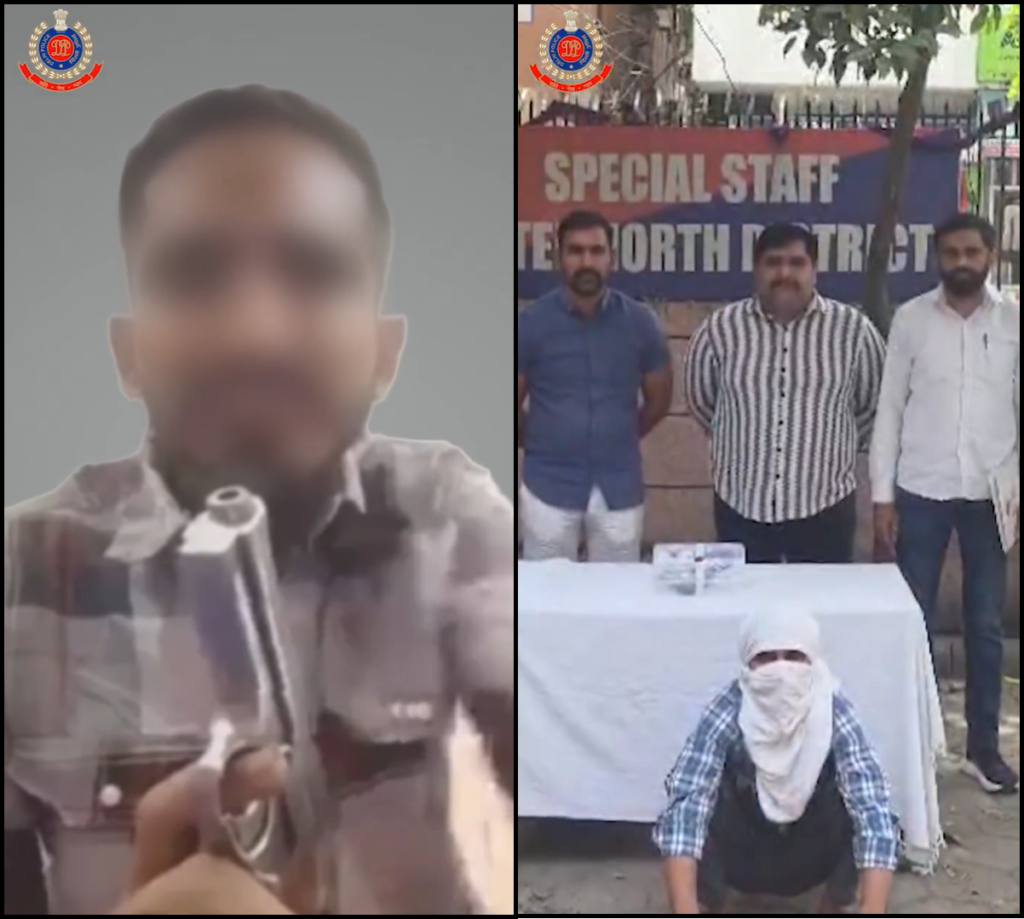 दिल्ली में ‘गन कल्चर’ पर सख्ती: गोगी गैंग का सदस्य गिरफ्तार, पिस्टल बरामद