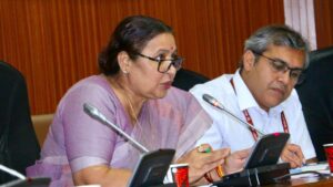 MCD स्थायी समिति की बैठक में सत्या शर्मा