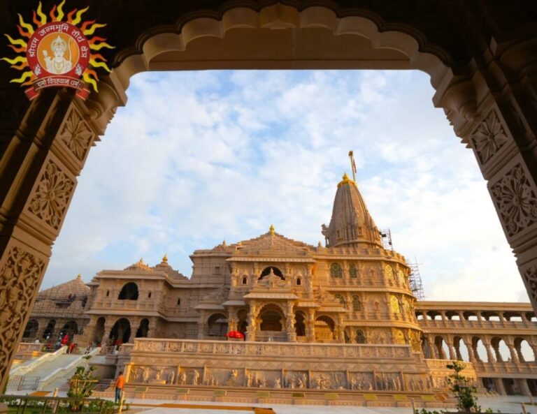 अयोध्या में श्रीराम जन्मभूमि मंदिर की ट्रस्ट की फाइल तस्वीर